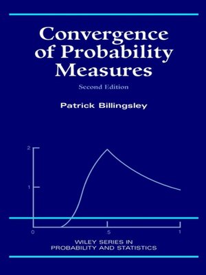 cover image of Convergence of Probability Measures